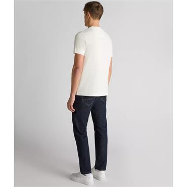 REMUS UOMO JERSEY SLUB T-SHIRT - WHITE