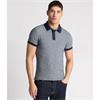 REMUS UOMO KNIT POLO SHIRT - NAVY