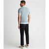 REMUS UOMO KNIT POLO SHIRT - BLUE