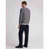 REMUS UOMO DIAGONAL DESIGN SWEATER - GREY