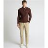 REMUS UOMO LS POLO SHIRT - BURGUNDY