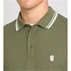 REMUS UOMO LS POLO SHIRT - GREEN