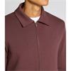 REMUS UOMO FULL ZIP SWEATSHIRT - BURGUNDY