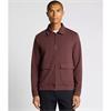 REMUS UOMO FULL ZIP SWEATSHIRT - BURGUNDY