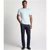 REMUS UOMO CREW NECK STRETCH T-SHIRT - BLUE