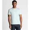 REMUS UOMO CREW NECK STRETCH T-SHIRT - BLUE