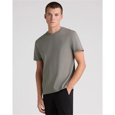 REMUS UOMO CREW NECK STRETCH T-SHIRT - GREY