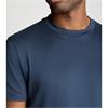 REMUS UOMO CREW NECK STRETCH T-SHIRT - NAVY