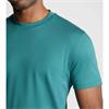 REMUS UOMO CREW NECK STRETCH T-SHIRT - TEAL