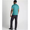 REMUS UOMO CREW NECK STRETCH T-SHIRT - TEAL