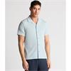 REMUS UOMO CUBAN SHORT SLEEVE SHIRT - BLUE