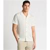 REMUS UOMO CUBAN SHORT SLEEVE SHIRT - WHITE
