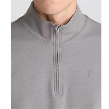 REMUS UOMO 1/2 ZIP SWEATSHIRT - GREY