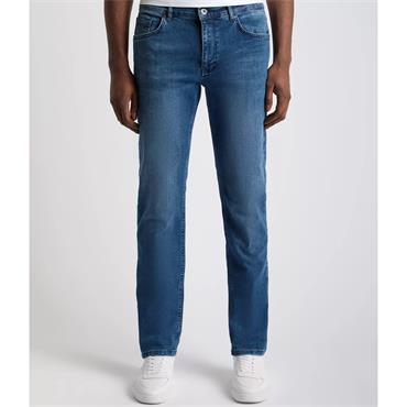 REMUS UOMO ROGAN STRAIGHT JEAN - BLUE