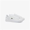 LACOSTE CARNABY SET LEATHER SNEAKERS - WHITE