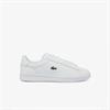 LACOSTE CARNABY SET LEATHER SNEAKERS - WHITE