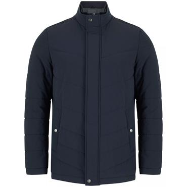 DOUGLAS GOWAN CASUAL COAT - NAVY