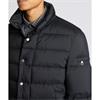REMUS UOMO KANE QUILTED JACKET - NAVY
