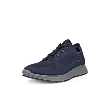 ECCO EXOSTRIDE GORE-TEX TRAINER - NAVY