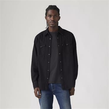 LEVI'S BARSTOW WESTERN SHIRT - BLACK