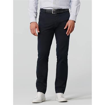 MEYER ROMA COMFORT FIT STRETCH CHINO - NAVY