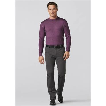 MEYER ROMA COMFORT FIT CHINO - GREY