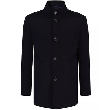 DANIEL GRAHAME WATSON OVERCOAT - NAVY