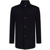 DANIEL GRAHAME WATSON OVERCOAT - NAVY