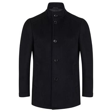 DANIEL GRAHAME WATSON OVERCOAT - BLACK
