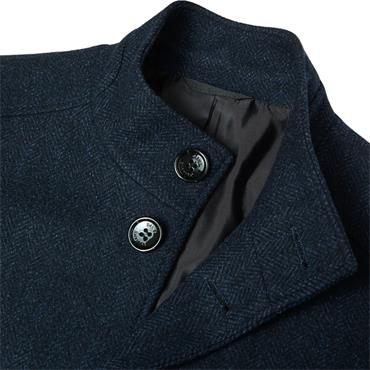 DANIEL GRAHAME WATSON OVERCOAT - DARK BLUE