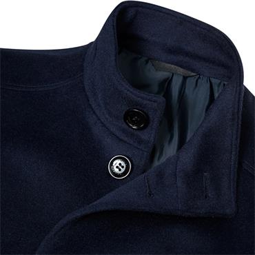 DANIEL GRAHAME WATSON OVERCOAT - NAVY