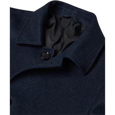 DANIEL GRAHAME BALES OVERCOAT - NAVY