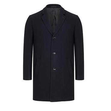 DANIEL GRAHAME OSBOURNE OVERCOAT - NAVY