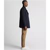 REMUS UOMO LOCHLAN OVERCOAT - NAVY