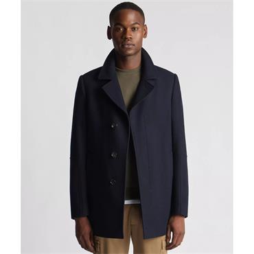 REMUS UOMO LOCHLAN OVERCOAT - NAVY