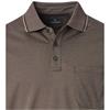 CASA MODA TIPPED POLO SHIRT - BEIGE