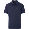 CASA MODA TIPPED POLO SHIRT - NAVY