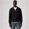 LEVI'S ORIGINAL HM 1/4 ZIP - BLACK