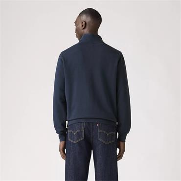 LEVI'S ORIGINAL HM 1/4 ZIP - NAVY