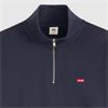 LEVI'S ORIGINAL HM 1/4 ZIP - NAVY