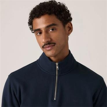 LEVI'S ORIGINAL HM 1/4 ZIP - NAVY
