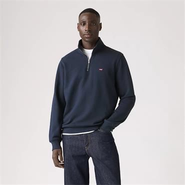 LEVI'S ORIGINAL HM 1/4 ZIP - NAVY