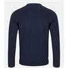 ANDRE ACHILL CREW NECK JUMPER - NAVY