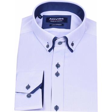 ADVISE DOUBLE COLLAR SHIRT - GREY