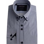 ADVISE TAILORED DOUBLE COLLAR SHIRT - WHITE