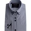ADVISE TAILORED DOUBLE COLLAR SHIRT - WHITE