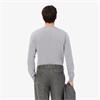 LACOSTE MONOCHROME CREW NECK SWEATER - GREY