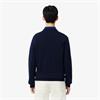 LACOSTE CREW NECK COTTON SWEATER - NAVY