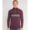 XV KINGS ANTHEM 1/4 ZIP SWEATSHIRT - BURGUNDY