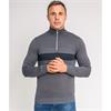 XV KINGS ANTHEM 1/4 ZIP SWEATSHIRT - GREY